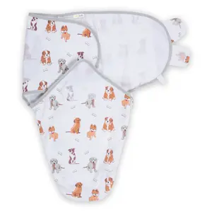 LollyBanks Velcro Swaddle,100% Cotton Baby Swaddle Sack,Adjustable Newborn Swaddle Blankets,Infant Swaddle for Anti-startle,Swaddle Sleep Sack as Newborn Essentials for Peaceful Sleep #LollyBanks #VelcroSwaddle #BabySwaddle #NewbornSwaddle