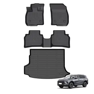 KELCSEECS Buick Envision 2021-2026 Floor Mats & Cargo Liners All-Weather TPE Front & Rear Row & Trunk Mats  Accessories Non-Slip Custom Fit Waterproof Easy Clean Eco-Friendly Safe Durable 3D Laser Scans