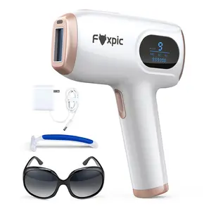 【Spring Glow-Up】【Buy 1 get 4】Hair Removal Device for Women ,9 Smart Modes, at-Home Hair Removal Machine for Face Bikini Line Legs Arms Armpits epilator  blade Comfort