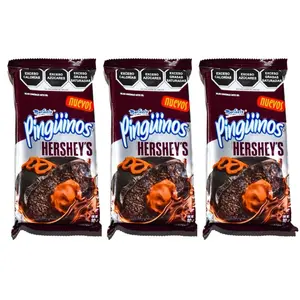 Marinela Pingüinos Hershey’s – Pack of 3 (80 g each)
