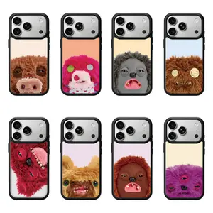 【Black Frame Transparent Magnetic Case】FugglerⅢ Phone Case iPhone17ProMax MagSafe Phone Case 16Pro Shockproof Case Compatible with iPhone15/14/13/12