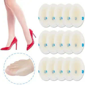 15 piece Waterproof Blister Prevention Pads heel stickers Gel Hydrocolloid Seal Bandages Anti wear foot artifact invisible tape Blister Pads for Heel, Foot, Toe, Feet Beauty & Personal Care