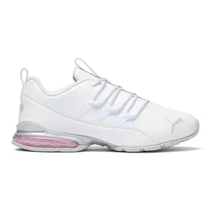 PUMA Womens Riaze Prowl Sl Speckle Lace Up Running Sneakers Shoes - White PUMA Womens Riaze Prowl Sl Speckle Lace Up Running Sneakers Shoes - White
