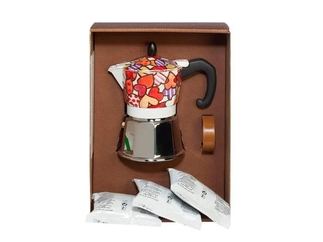 Moka Amica V601-4 Passione Electric Espresso Maker, up to 4 cups
