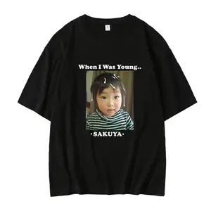 NCTWISH Concert When I Was Young with The Same Loose Summer Fashion Women T-shirt Short-sleeved Round Neck Clothes
