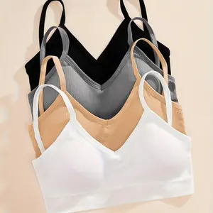 Womens Bra No Underwire Comfort Push Up Bras Buttery Soft Wireless Full Coverage Everyday Bra