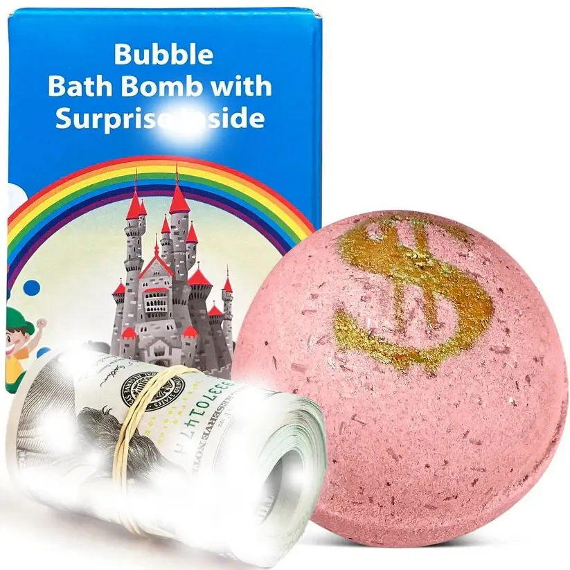 Handmade Bath Bomb - Single, Rich Blossom Fragrance, Gentle Body Care Product for Bath Time Relaxation, Ideal Gift Option