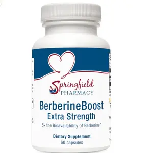 Springfield Pharmacy Extra Strength Berberine Supplement - 5x Bioavailability Potency High Quality Supplement berberine