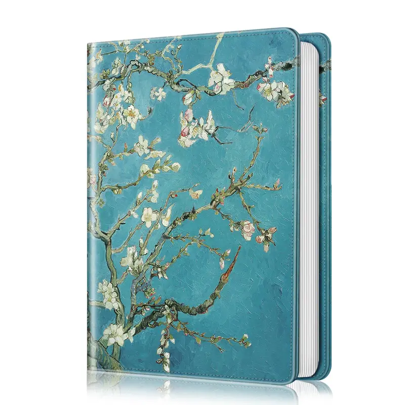 Fintie Premium Vegan Leather Scrapbook Album - 4x6 in, 112 Pockets, Flip-Open Viewing, Photo Organizer, Family Photo Book, Perfect Fit, Home Decor Gift for Birthday, Holidays