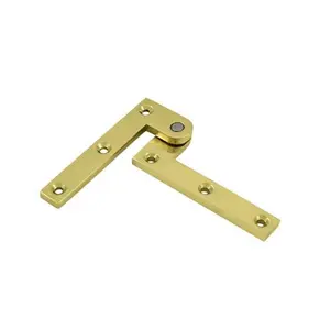 212 MAIN Weatherproof Corrosion-Proof Bright Finish Pivot Hinge, 3.87x0.62x1.62 in., Includes #10 Wood Screws