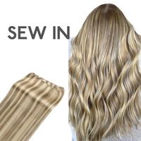 #8B/60B Ash Brown with Platinum Blonde Highlights