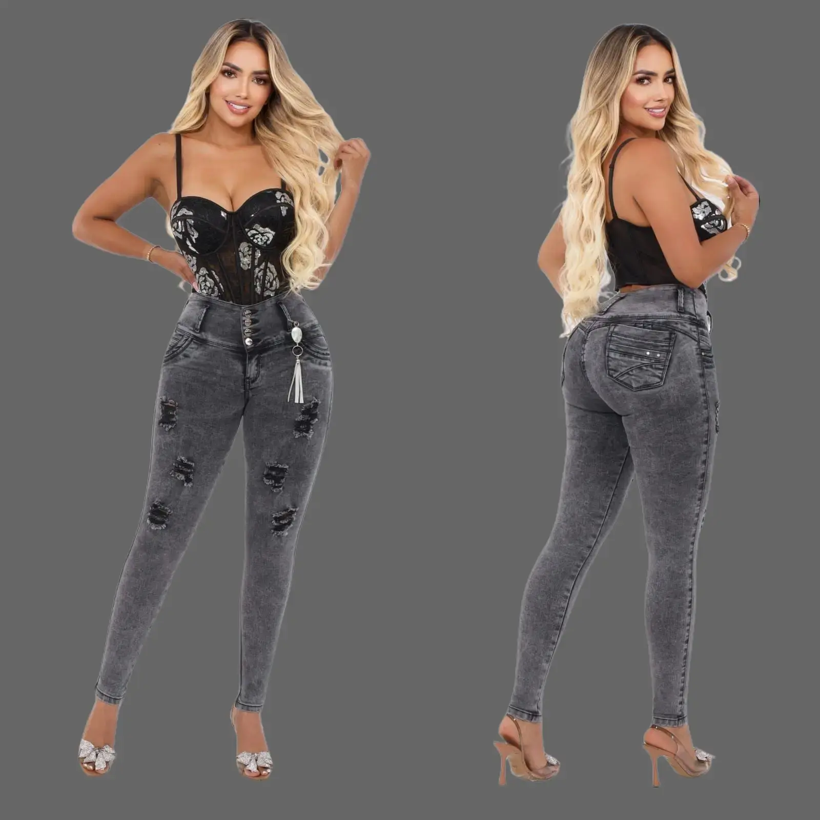 COLOMBIAN ILIANA WOMAN'S JEANS BUTT LIFTER