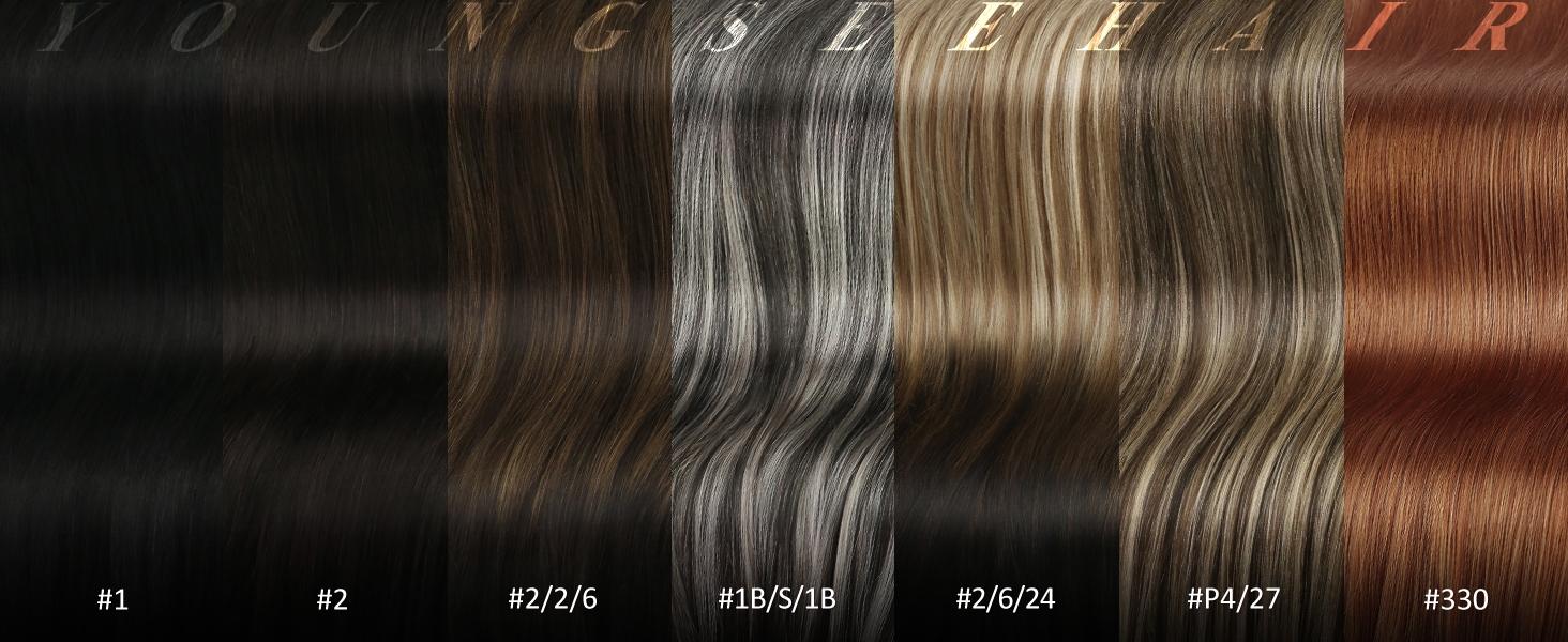 Youngsee 16-28 inches butterfly weft hair extensions ovo weft genius pu weft  hole butterfly  hair extensions human hair XO weft human hair extensions straight hair real human #SummerVibes