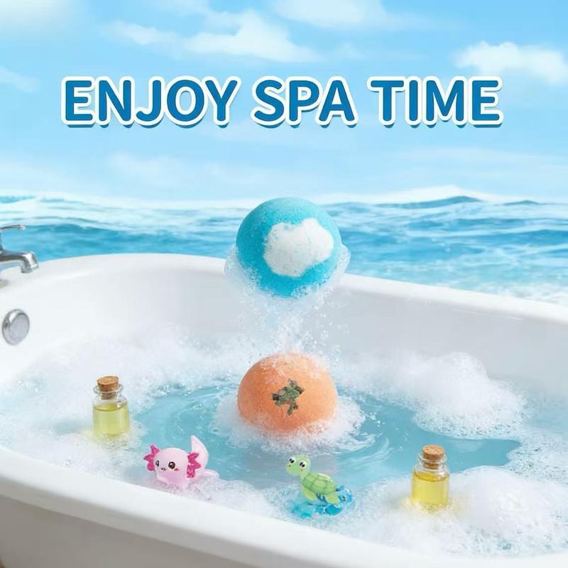 12 Pcs Kids Bath Bomb Gift Set with Surprise Toys Inside | Easter Basket Stuffers for Boys & Girls | Colorful Fizzy Bubble Bath Bombs for Skin Nourishing & Gentle Care | Safe Bath Bombs for Kids Bath Time Fun 12 Pcs Kids Bath Bomb Gift Set with Surprise Toys Inside | Easter Basket Stuffers for Boys & Girls | Colorful Fizzy Bubble Bath Bombs for Skin Nourishing & Gentle Care | Safe Bath Bombs for Kids Bath Time Fun