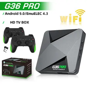 G36 Pro Game Console TV Box, Dual System Wireless G36pro Home Gaming Machine, 64GB Memory, New Upgrade Retro Game Console