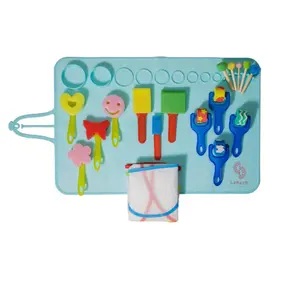 LaMarM Silicone Painting Mat Set for Kids - Craft Mat for Table, Drawing Mat, Art Mats for Kids, Crafting Mat, Craft Mat for Kids