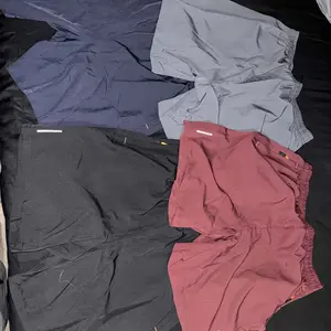 Men’s athletic shorts set, multi-pack available in various colors including gray and black, featuring zippered pockets that combine comfort and style. SpringStatements