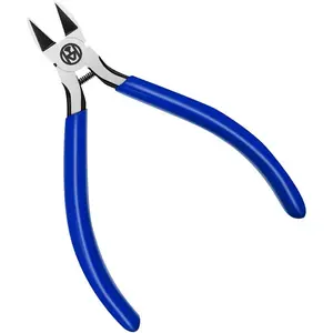 Wire Cutters Precision Flush Cutters Ultra  Wire Cutters for Trimming Metal Wires Zip Ties, Cables, Circuit Boards, Crafting  Making