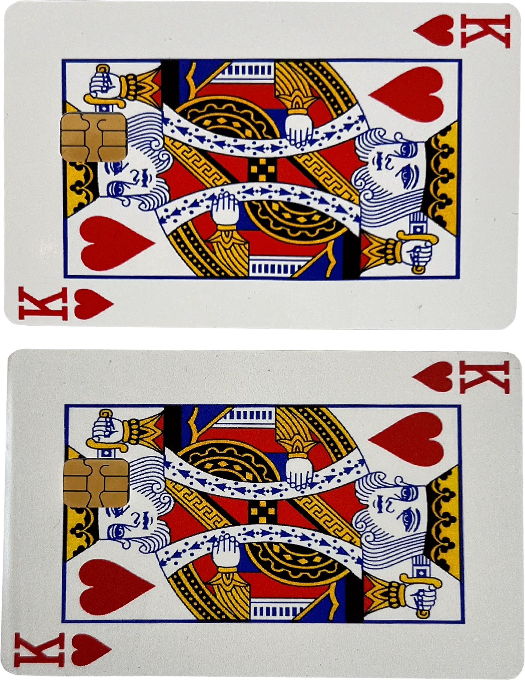 King of Hearts Card Skin (2pcs)