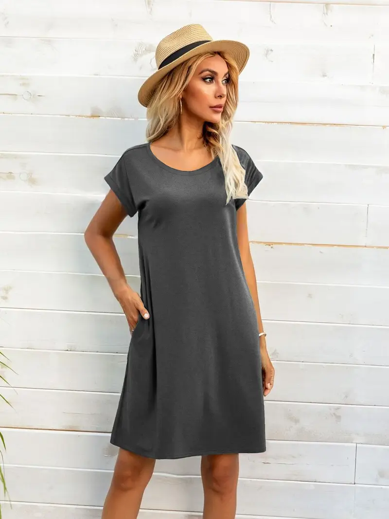 loose straight dress styles - TikTok Shop