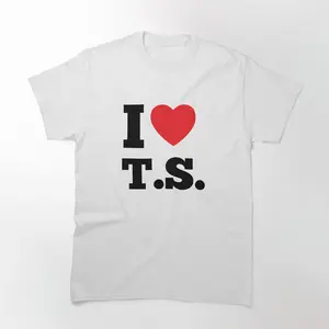 I Love TS Tom Hiddleston T-Shirt - Fun and Playful Design for Fans of Tom Hiddleston, Featuring the Iconic I Love TS Statement, Perfect for Casual Wear