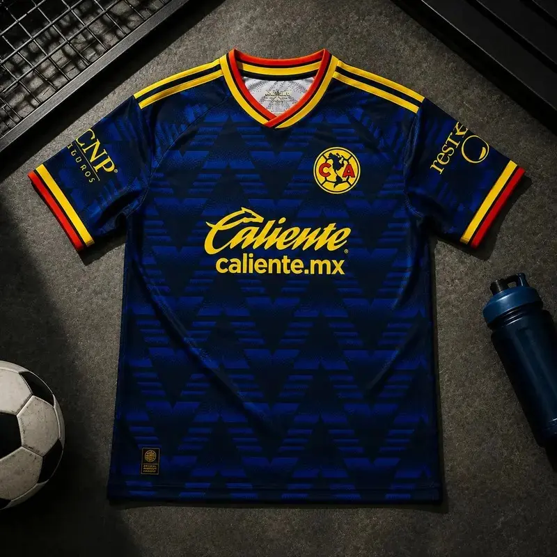 Men's Royal Blue Soccer Jersey, Quick-Dry Breathable Short-Sleeve Sports Shirt, Game Day Athletic Top