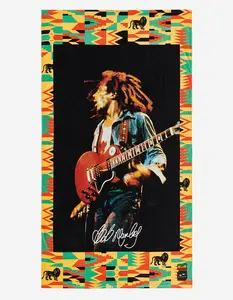 SLOWTIDE x Bob Marley Trenchtown Beach Towel, Multi-Colored