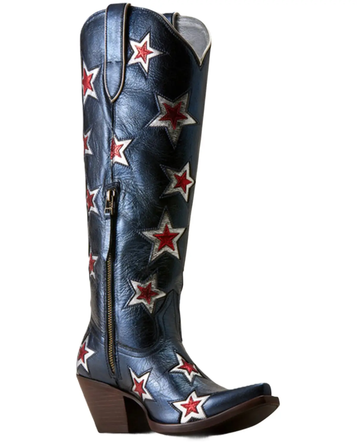 Ariat Women's Women'S Casanova Star Metallic Western Boot Snip Toe - 10080446