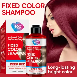 Fixed Color Shampoo, Color Depositing Conditioner Colorwash, Color & Care While You Cleanse Hair, Low-lather Hair Dye Shampoo