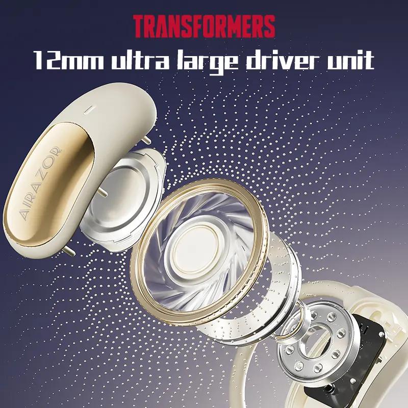 TRANSFORMERS TF-T78 OWS Touch Screen Bluetooth Earphones Support