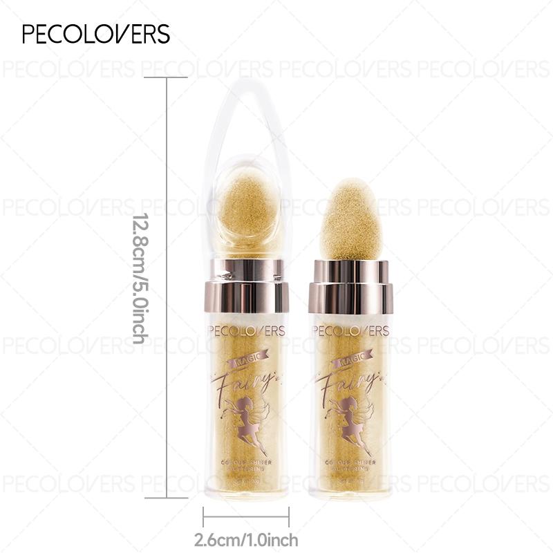 Pearlescent Fairy Powder Highlighter Stick Contouring Bronzer Illuminator Shimmer Face Body Brightening Glitter Stick Prismatic Glow Highlighter Makeup Cosmetics