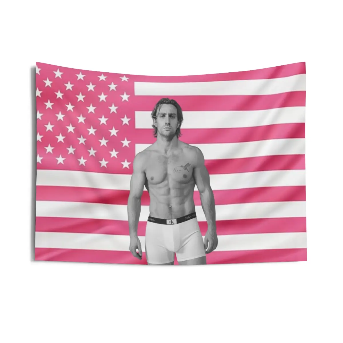 Aaron Taylor-Johnson Themed Wall Tapestry, Home Decor for Room Decoration