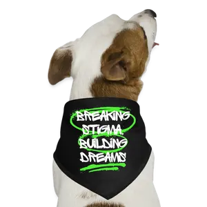 Fashionable Dog Bandana - Neck Accessory for Dogs Social Change Recovery Inspirational bandanas for