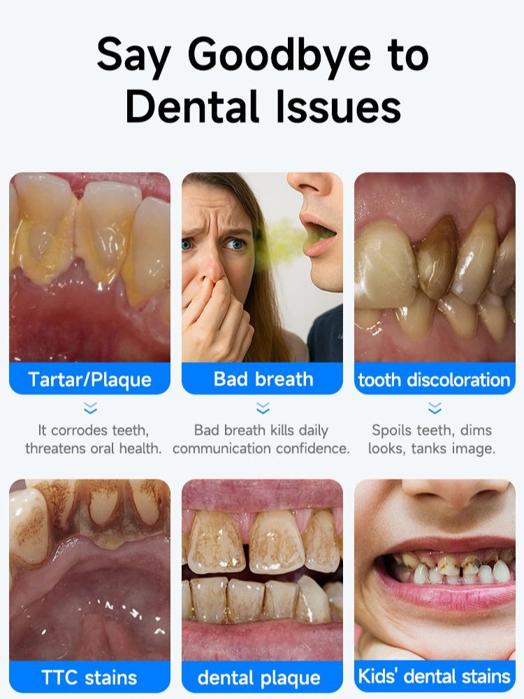 Dental Scaler with tartar removal function rechargeable 5-mode dental care kit includes dental cleaning tools suitable for adults and pets detachable and adjustable