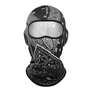 Halloween Skull Mask Mesh Breathable Pullover Hat Quirky Personalised Printed Riding Mask