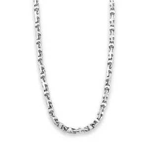 Men's Marine link 14k Gold (30gram) or Platinum (49gram) 5.5mm Bracelet 8.75"