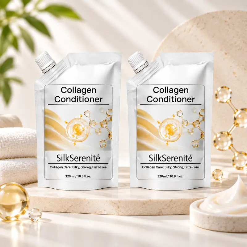 【2-Pack】Collagen Conditioner 320mL × 2 – Moisturizing Hair Care for Dry, Frizzy Hair, Soft & Smooth Feel