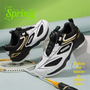 Spring Professional Badminton Athletic Shoes with Slip Resistance, Shock Absorption, Durability & Breathability — Father’s Day Gift