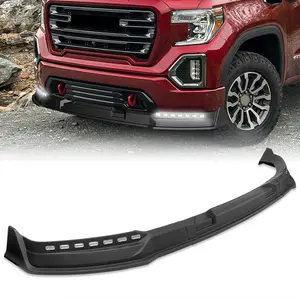 STP-Style Front Bumper Lip LED Sequential Running Lights Compatible with 2019 - 2021 GMC Sierra 1500 Pickup Truck Bumper