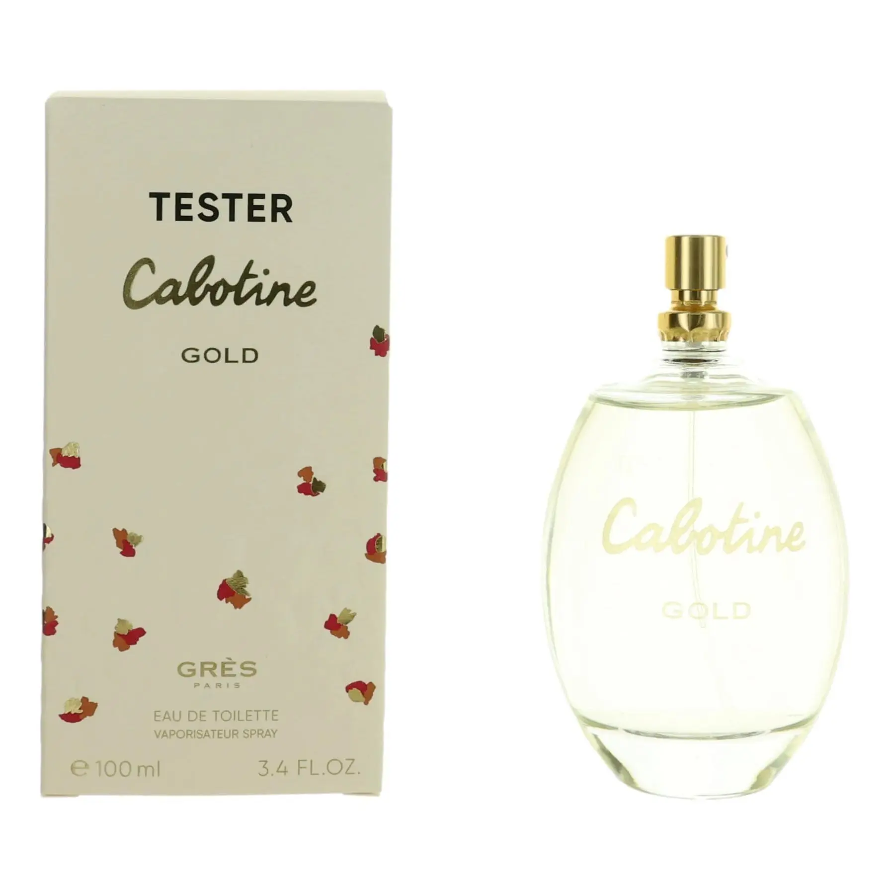 Cabotine Gold by Parfums Gres - 3.4 oz Women's Eau De Toilette Spray Tester