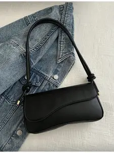 Fashion Simple Asymmetric Flap Bag Adjustable Strap Chic Crossbody Purse Women Girls College Students Young Professionals Office Workers Shopping Wallet Carrying Work Business Travel Commute Outdoor Hiking