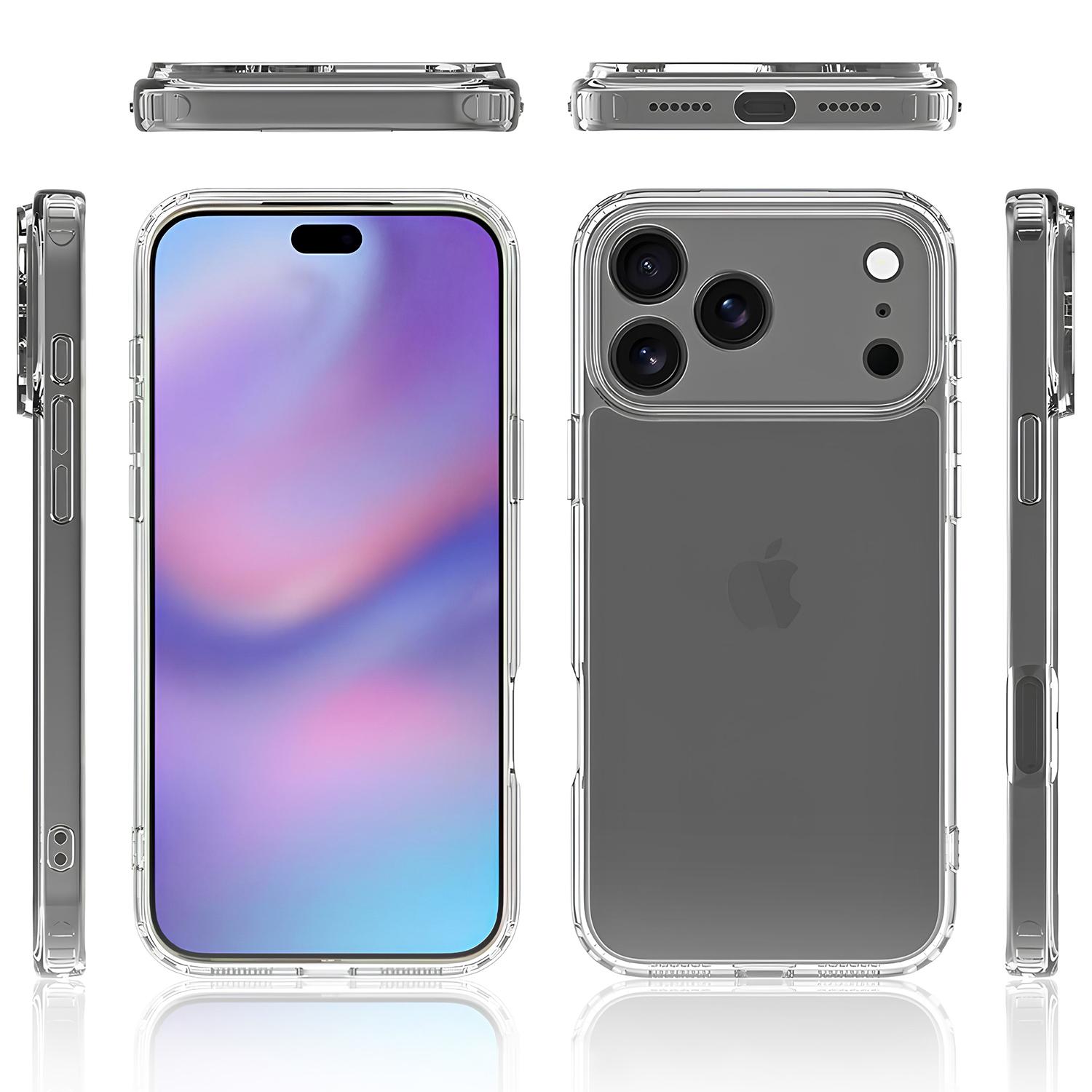 High-Transparency TPU Phone Case For iPhone 17 Pro Max/Air 16 15 Pro Max 14 Plus 13 12 11 XS XR SE,Crystal Clear - Anti Yellow Tech, Transparent Slim Cover, Shockproof Anti- Scratch [Non-Yellowing] [Military-Grade Drop Protection]