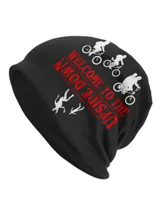 1 PC Bonnet Hats Hellfire Club Men Women's Thin Hat Upside Down Friends Autumn Spring Warm Cap Street Skullies Caps