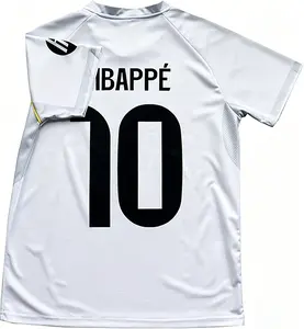 25 26 New White Home No.10 Mbappe Short Sleeves Football Jerseys
