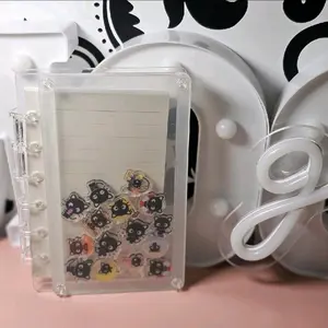 Acrylic Shaker Notebook