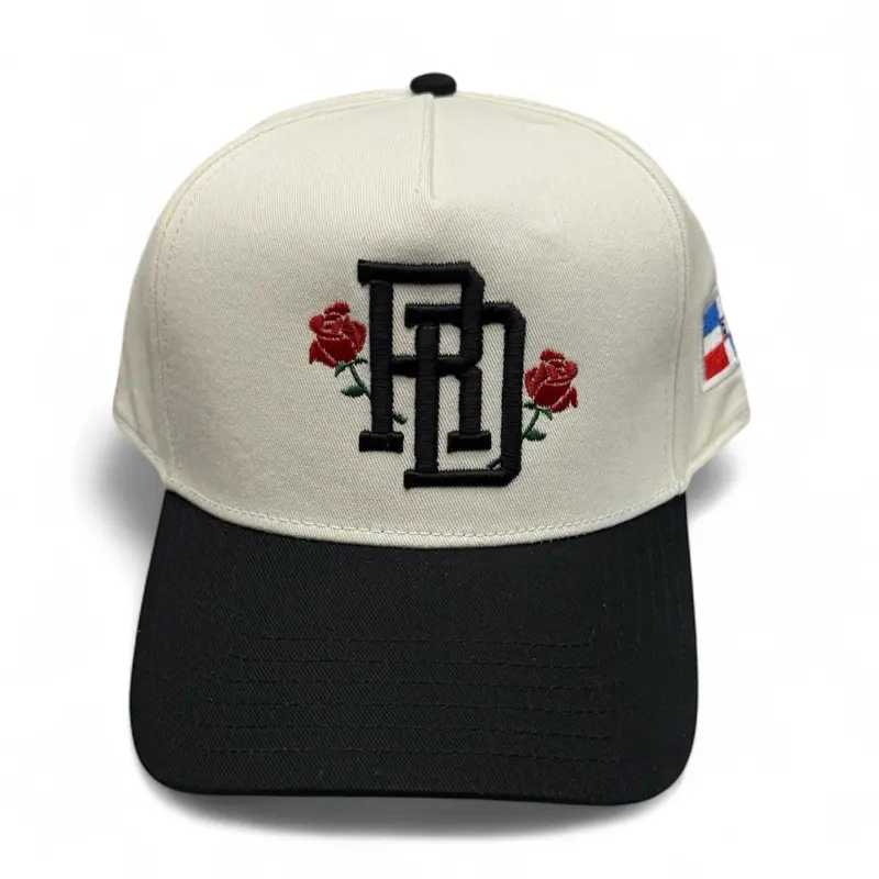 RD Roses Baseball Snapback Hat RD Roses Baseball Snapback Hat
