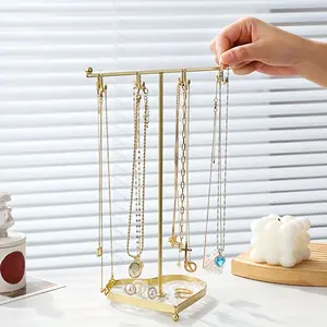 A Creative Iron Jewelry Rack, a Easy And Detachable Necklace Holder, a Tabletop Jewelry Storage Stand, Jewelry Towers, Jewelry Storage Unit