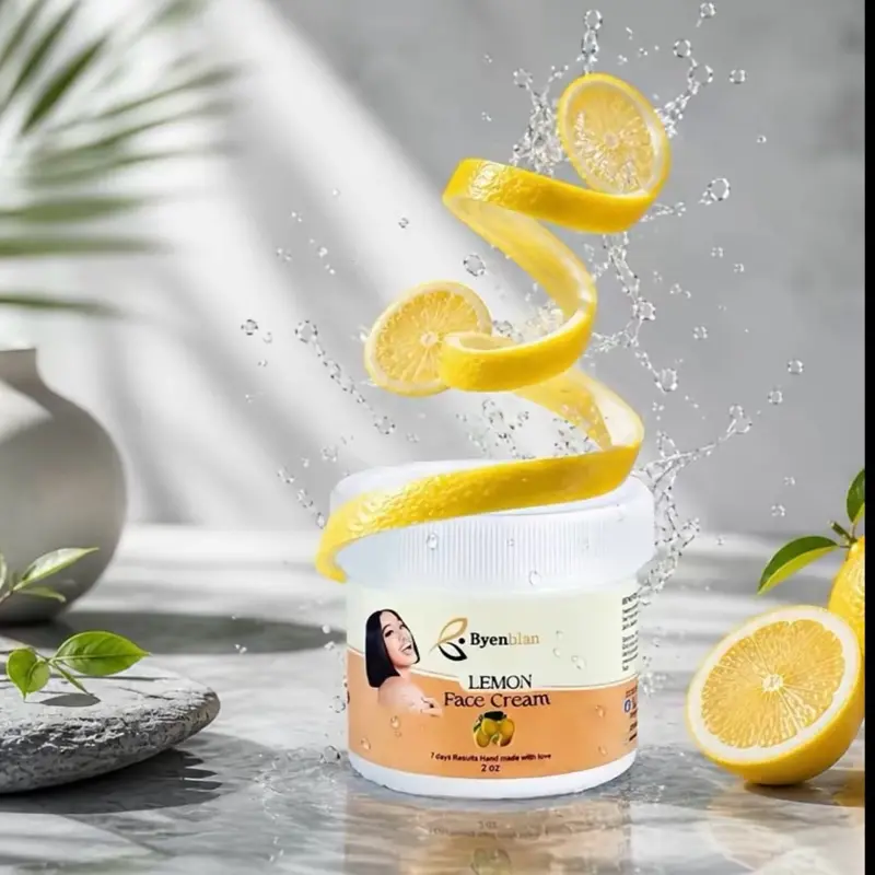 Byenblan Fanm Andeyò Tumeric Face Cream - Natural Skincare for Radiant Skin, Moisturizing and Nourishing Formula, Ideal for Daily Use 2oz