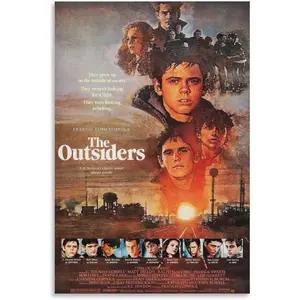 The Outsiders Movie Poster Picture Print Canvas Poster Wall Paint Art Posters Decor Modern Home Artworks
