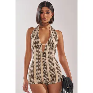 FIORA BEADED ROMPER